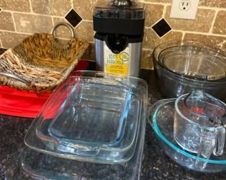 Pyrex, A Get Juiced Electric Mixer And More