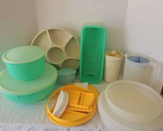 Lot Of Vintage Tupperware