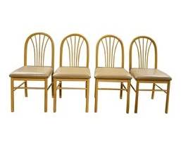 80's Postmodern Curved Dining Chairs Annig Sarian Style