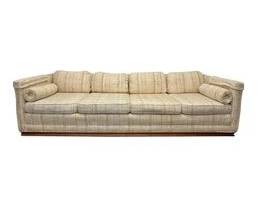 Mid Century W. & J. Sloane Tuxedo Sofa