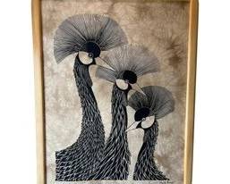 Heidi Lange Batik Cranes