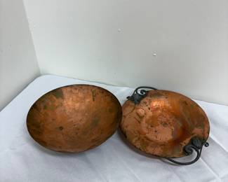 Copper bowls
