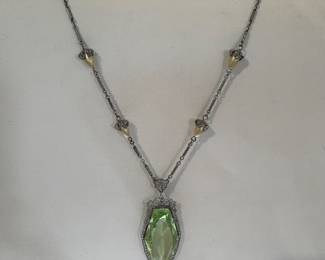 Art deco necklace