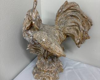 Resin rooster