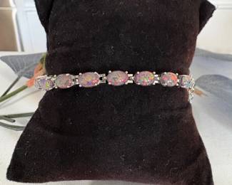 Sterling tennis bracelet