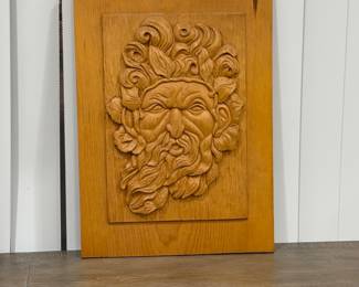 Olive wood carving