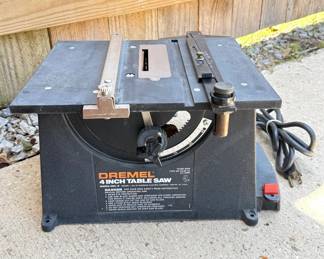 Dremel 4 Inch Table Saw 
