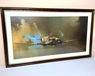 Spitfire by Barrie Clark Print 