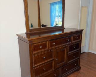 9 Drawer Dresser with Mirror by Universal Furniture 
