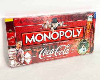 Monopoly Coca-Cola - 125th Anniversary Collector’s Edition- New in Box 