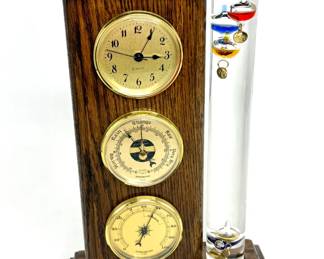 Galileo Thermometer Weather Station 