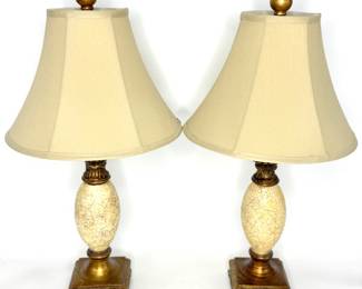 Set of 2 Small Table Lamps 