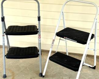 Set of 2 Standard Sized Step Stools - Safety 1st and StepRight by Werner 