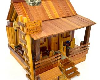 Handmade Rustic Log Cabin 