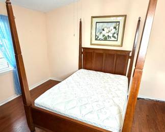 Queen Size 4 Poster Bed Frame by Universal Furniture 