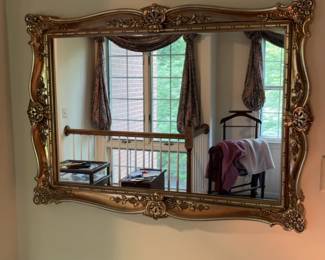 Ornate Gold Baroque Wall Mirror 43 x 31