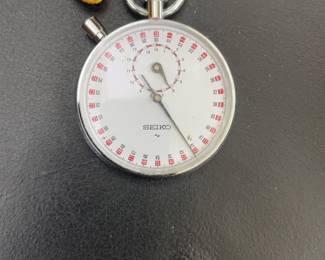 Vintage #1 Seiko Mechanical Stopwatch with Lanyard
