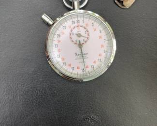 Hanhart #8 Vintage 7 Jewels Shockproof Mechanical Stopwatch