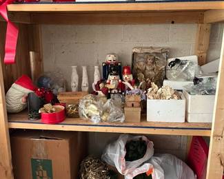 Large Assortment of Christmas Decorations