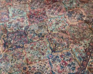 Large Neutral Textured Area Rug 144 x 102