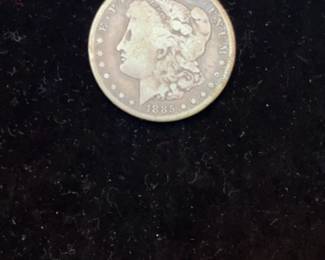 1885 Morgan Silver Dollar