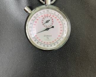 #9 Zonex Swiss Made 1/10 7 Jewels Mechanical Stopwatch