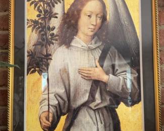 Classical Religious Angel Framed Print