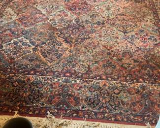 Large Neutral Textured Area Rug 144 x 102