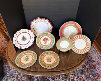 Spode Xmas Dish Set