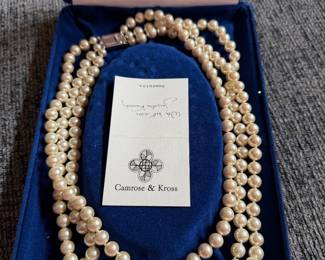 Camrose & Kross Jacque Kennedy Necklace Reproduction
