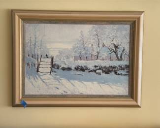 Winter Landscape Painging