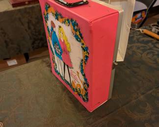 Vintage 1960's Barbie carrying case