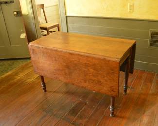 Antique solid wood table