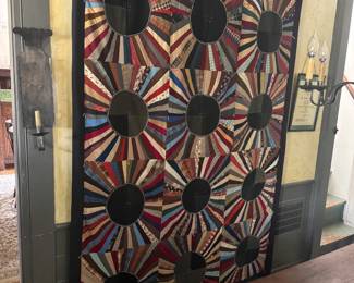 Hand stitched quilt
