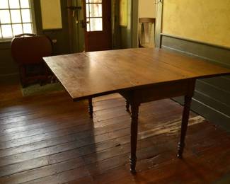 Antique solid wood table