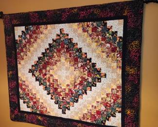 quilted wall hanging