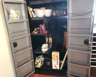 Craftsman metal garage cabinets, with keys
