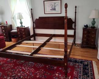 King 4 poster bed frame by Henkel Harris