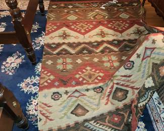 2 vegetable dyed area rugs