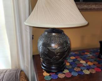 metal lamp