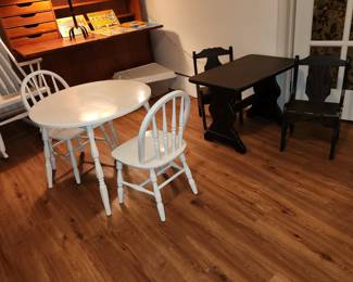 kid's dining/crafting table sets