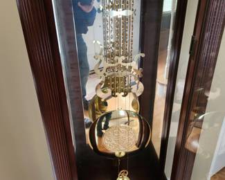 Grandfather clock by Sleigh