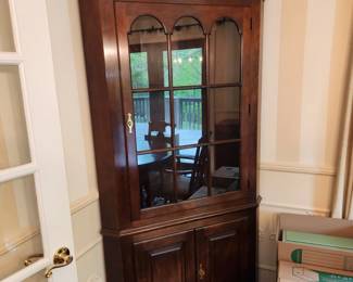 Henkel Harris corner cabinet