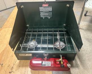 Coleman 425F camping stove, (might’ve been used once)