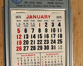 1975 Dollar Savings Bank salesman sample