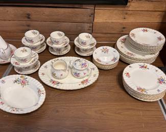 Set of Roanoke Royal Worcester dish set.