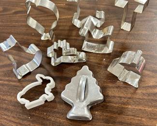Assortment of cookie cutters