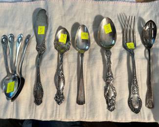 Assembling of the sterling silver utensils