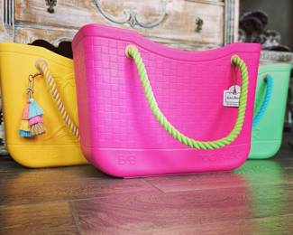 Large Rubber Beach Bag