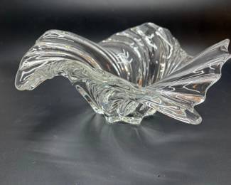Mikasa Crystal Swirl Bowl